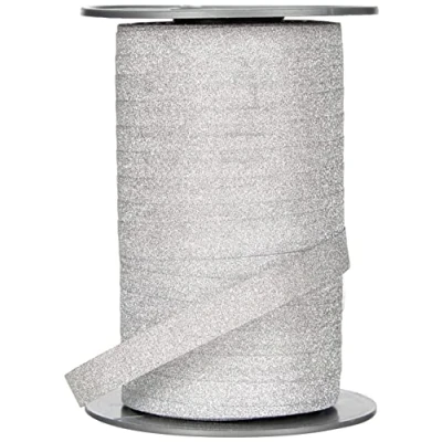 Imagen de Präsent Cinta rizadora, Poliéster, Plateado, 10 mm Width, 100 m Length