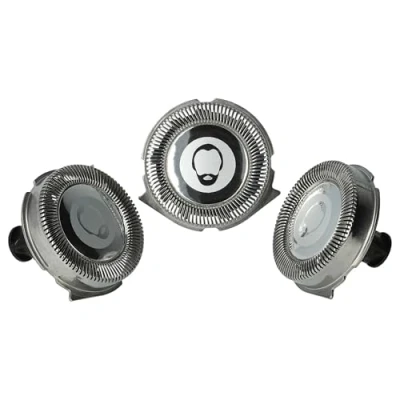 Imagen de vhbw 3x Cuchillas de afeitar compatibles con Philips RQ1131, RQ1141, RQ1145, CCRQ1185 maquinilla afeitar, afeitadora hojas repuesto, 3 unidades