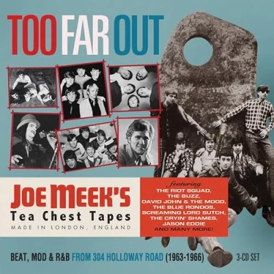 Imagen de TOO FAR OUT BEAT, MOD &amp; R&amp;B FROM 304 HOLLOWAY ROAD 1963 1966 3CD CLAMSHELL BOX