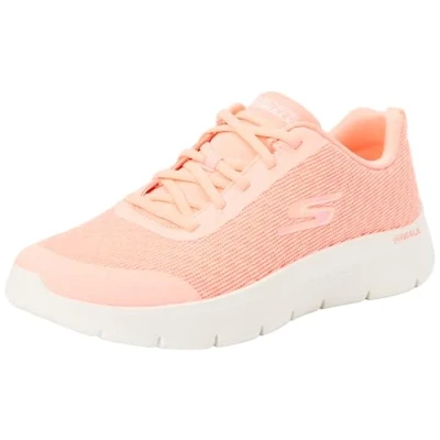 Imagen de Skechers GO Walk, IR A Caminar Flex Viva Mujer, Hot Pink Textile/Trim, 35.5 EU