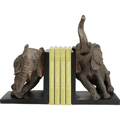 Imagen de Kare Sujetalibros con diseño de Elefante, 25,3 x 31 20,5 cm, Juego 2