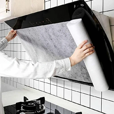 Imagen de Lutiore Filtro de Campana extractora universal Filtros grasa no tejida papel absorbente aceite