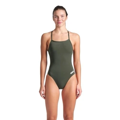 Imagen de Arena Bañador Liso Performance para Mujer Challenge Team, 32