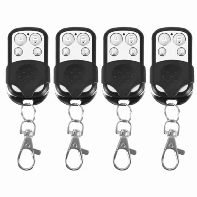 Imagen de Llavero de Control Remoto, 4 Piezas Remoto inalámbrico clonación Universal para Puerta Garaje Coche 433 MHz la del Mando a Distancia cloning Entrada sin Llave combinacion Caja