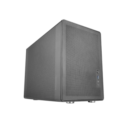 Imagen de MARS GAMING MC XPRO, Caja MicroATX Ultracompacta, Diseño Paneles Mesh, Ventilador Trasero 120mm, Tecnología de Refrigeración Mesh 360, Compatibilidad Dual PSU ATX y SFX, Minitorre PC USB C, Negro