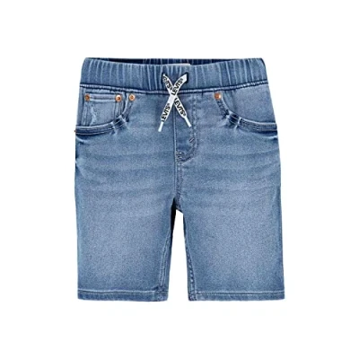 Imagen de Levi&#039;s LVB Skinny Dobby Short Shorts vaqueros para niños, Talla: 8a, Salt lake
