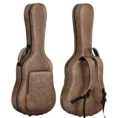 Imagen de CAHAYA Estuche Guitarra Clasica Acolchada de 20mm Impermeable Fácil Limpiar Funda Rigida para Acustica Española 40 41 Pulgadas Modelo CY0227