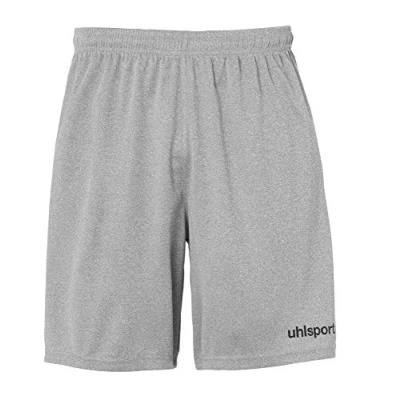 Imagen de Uhlsport Center Basic Shorts Without Slip De Juego, Hombre, Gris Oscuro Mezcla/Negro, 116