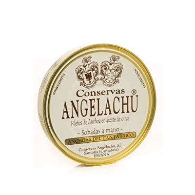 Imagen de Angelachu Anchoas del Cantábrico en Aceite de Oliva, Filetes 115 g