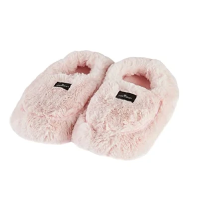 Imagen de Warmies Pantuflas Microondas, Calefactables para Damas con Lavanda Francesa Seca, Calidez y Confort Reconfortantes, Color Flor, Talla Unica