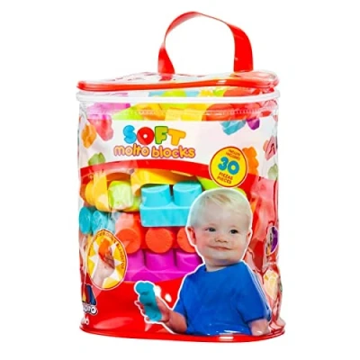 Imagen de Bolsa de Bloques Blandos 30 Piezas Molto