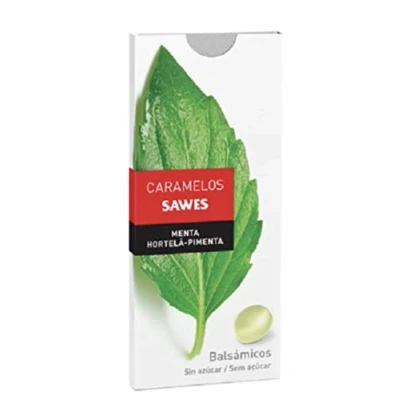Imagen de Sawes Caramelos Blister Sin Azucar 1 Envase 22 G Sabor Menta