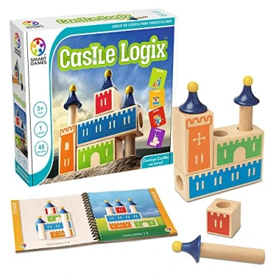 Imagen de Smartgames Castle Logix Juguetes Niños 3 Años Puzzle Juegos Infantiles Educativos 1 Jugador