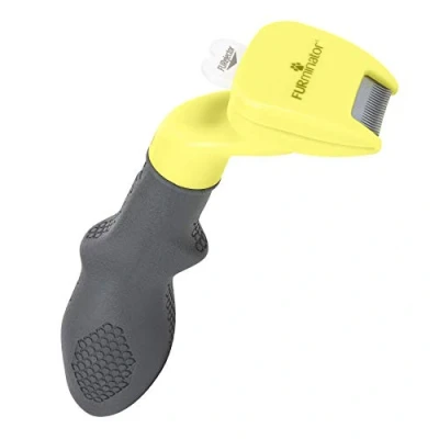 Imagen de FURminator deShedding, Tool para perros extra pequeños de pelo corto, Cepillo talla XS eliminar el suelto, Diseño mejorado