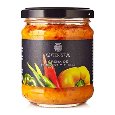 Imagen de LA CHINATA Crema de Pimientos y Chilli 180 gr