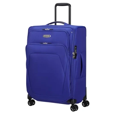 Imagen de Samsonite Spark SNG Eco Spinner M Maleta Extensible (67 cm, 82/92 L), Color Azul, Azul (Nautical Blue), cm Maletas y carros