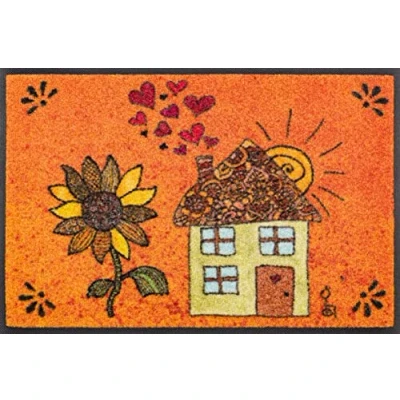 Imagen de Wash+Dry Alfombra Sonnenhaus 40x60cm, Adecuada para Interiores y Exteriores, Lavable
