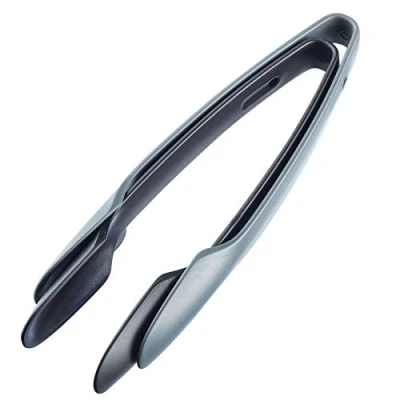 Imagen de Westmark Set de pinzas para servir/buffet, 2 piezas, igual tamaño, Longitud: 25,5 cm cada una, Plástico, Antracita/gris, 12552270