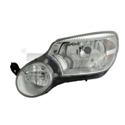 Imagen de TYC 20 12348 15 2 Faros izquierda H4, P13W con luz diurna para circulación por la derecha electromotor SKODA: Yeti
