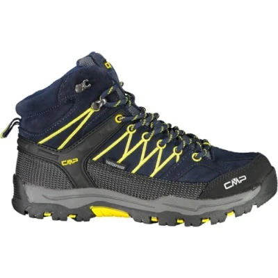 Imagen de CMP Kids Rigel Mid Trekking Shoe Wp, Botas de Senderismo Unisex niños, Blue Zafferano, 28 EU