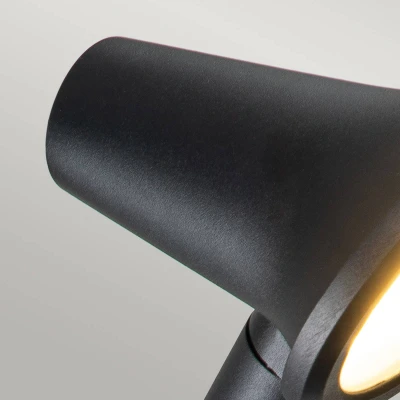 Imagen de Elstead Aplique de exterior LED Selma IP66 negro