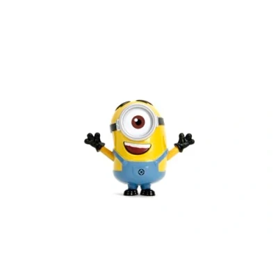 Imagen de Jada Toys Figura de Minion (1 unidad) 1 4 figuras coleccionables Minions (Stuart, Kevin, Otto, Bob) metal para fans y niños a partir 8 años, ola 1, selección al azar, cada una aprox. 6,5