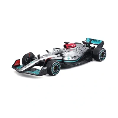 Imagen de Bburago 18 38065 F1 Mercedes W13 Eperformance (2022) #63 Russel Escala 1:43