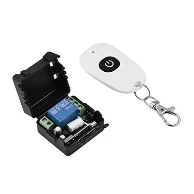 Imagen de Kit de Control Remoto Relé Inalámbrico, Que Incluye Receptor Placa Circuito Inalámbrico Y Transmisor DC 12V RF Interruptor