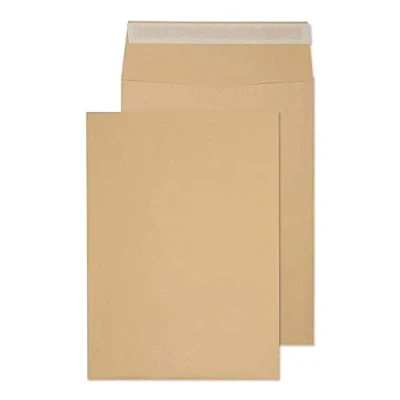 Imagen de Purely Packaging Sobres autoadhesivos con refuerzo (papel de manila, 324 x 305 30 mm, 125 unidades)