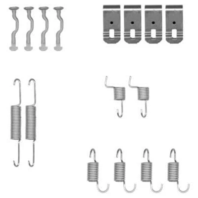 Imagen de HELLA 8DZ 355 201 971 Juego de accesorios, zapatas freno estacionamiento HONDA: CR V 2