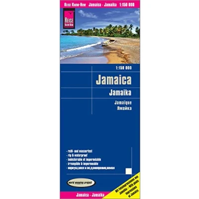 Imagen de Jamaica 1:150.000 impermable: world mapping project