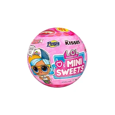 Imagen de L.O.L. Surprise! Loves Mini Sweets SURTIDO 8 sorpresas accesorios y muñecas con tema de caramelo en un embalaje bola papel Para niños coleccionistas 4+ años