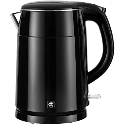Imagen de ZWILLING Hervidor de agua, 1,2 litros, 1550 1850 W, acero inoxidable/plástico, color negro