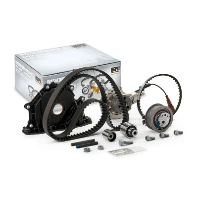 Imagen de HEPU PK06691 bomba de agua + Kit Distribucion conectable, con tornillos VOLKSWAGEN: Passat B8 Variant, Golf 7, Tiguan I