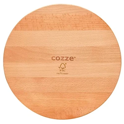 Imagen de Cozze Tabla para pizza Cozze® de madera abedul Ø350 x 12 mm