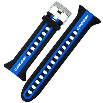 Imagen de Cressi NEON/NEPTO Correa de reloj, color Negro y azul, negro/azul, neón/azul