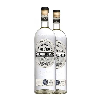 Imagen de Tequila José Cuervo Tradicional Silver 70 cl (Caja de 2 Botellas cl)