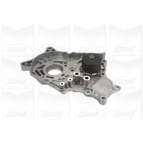 Imagen de GRAF PA961 Bomba de agua con junta mecánico Chapa acero 62 para accionamiento correa trapecial TOYOTA: Corolla IX Hatchback, Verso