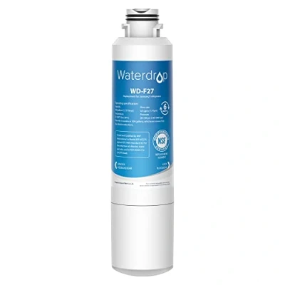 Imagen de Waterdrop 1X DA29 00020B Filtro para Refrigerador, Compatible con Samsung 00020B, HAF CIN EXP, 00020A, 00019A, DA97 08006, 08043ABC Kenmore 46 9101 HDX FMS 2