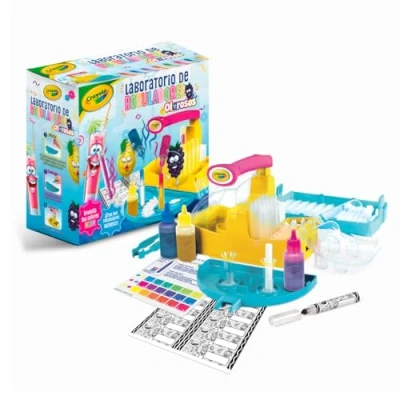 Imagen de CRAYOLA Laboratorio de Rotuladores Olorosos Neón, Crea tus Propios Perfumados con Colores Actividad Creativa y Regalo para Niños, a Partir 6 Años (Versión en español)