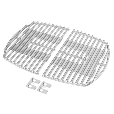 Imagen de Onlyfire Parrilla de Acero Inoxidable, Cocina, Barbacoa para Parrillas Weber Q1000 Q1200 Q1400