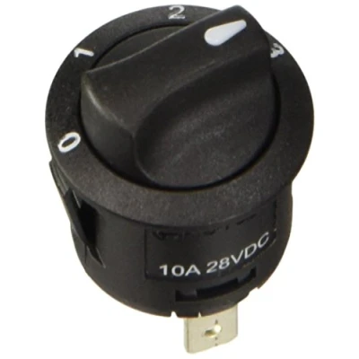 Imagen de Lampa 45566 Interruptor de rotación 4 Posiciones, 12/24 V, 10 A