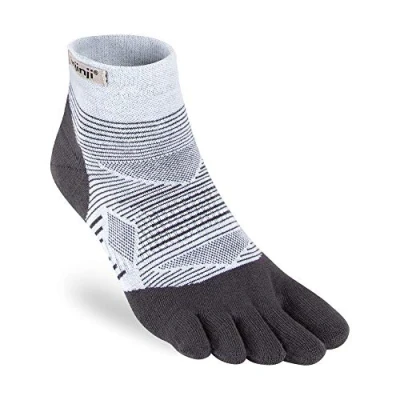 Imagen de Injinji Run Lightweight MiniCrew Coolmax Grijs Teensokken Unisex