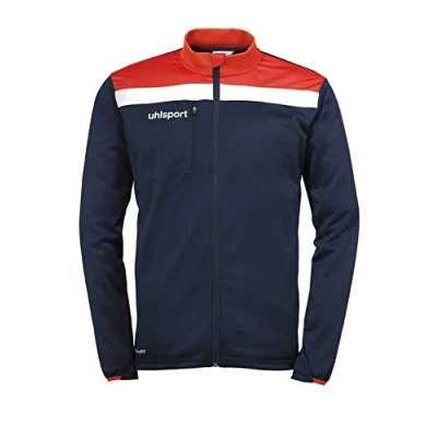 Imagen de Uhlsport Offense 23 Poly Jacket Chaqueta De Poliéster Para Hombre, azul marino/rojo/blanco, 140