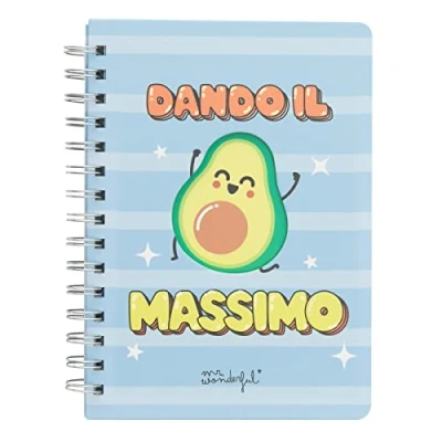 Imagen de Mr. Wonderful Cuaderno de aguacate Dando el máximo