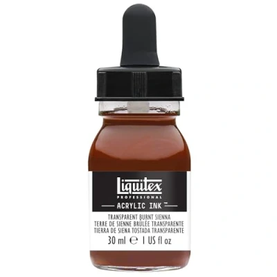 Imagen de Liquitex Professional Tinta Acrílica, 30 Ml, Tierra De Siena Tostada Transparente