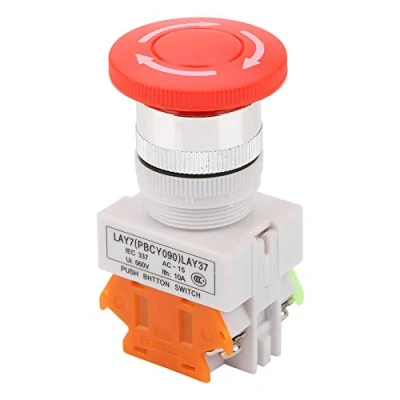 Imagen de FTVOGUE LAY37 11ZS Interruptor de botón seta parada emergencia con autobloqueo