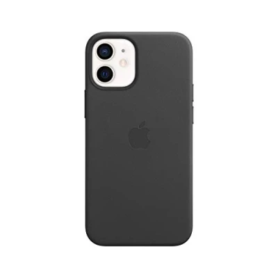 Imagen de Funda De Piel Apple Negro Para Iphone 12 Mini