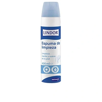 Imagen de Lindor Skin Espuma de Limpieza, Limpiadora Compatible con los Mecanismos Protección Propios la Piel, Contiene Creatina, pH Neutro, 400 ml