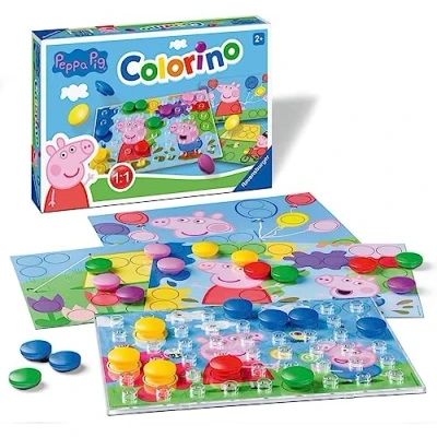 Imagen de Ravensburger Colorino Peppa Pig, Mi Primer Juego de Colores, Educativo y Creativo, Idea Regalo para Niños Niñas a partir 2 Años